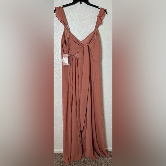 NWT Birdy Grey Doris Dress in Chiffon Desert Rose - Picture 6 of 6